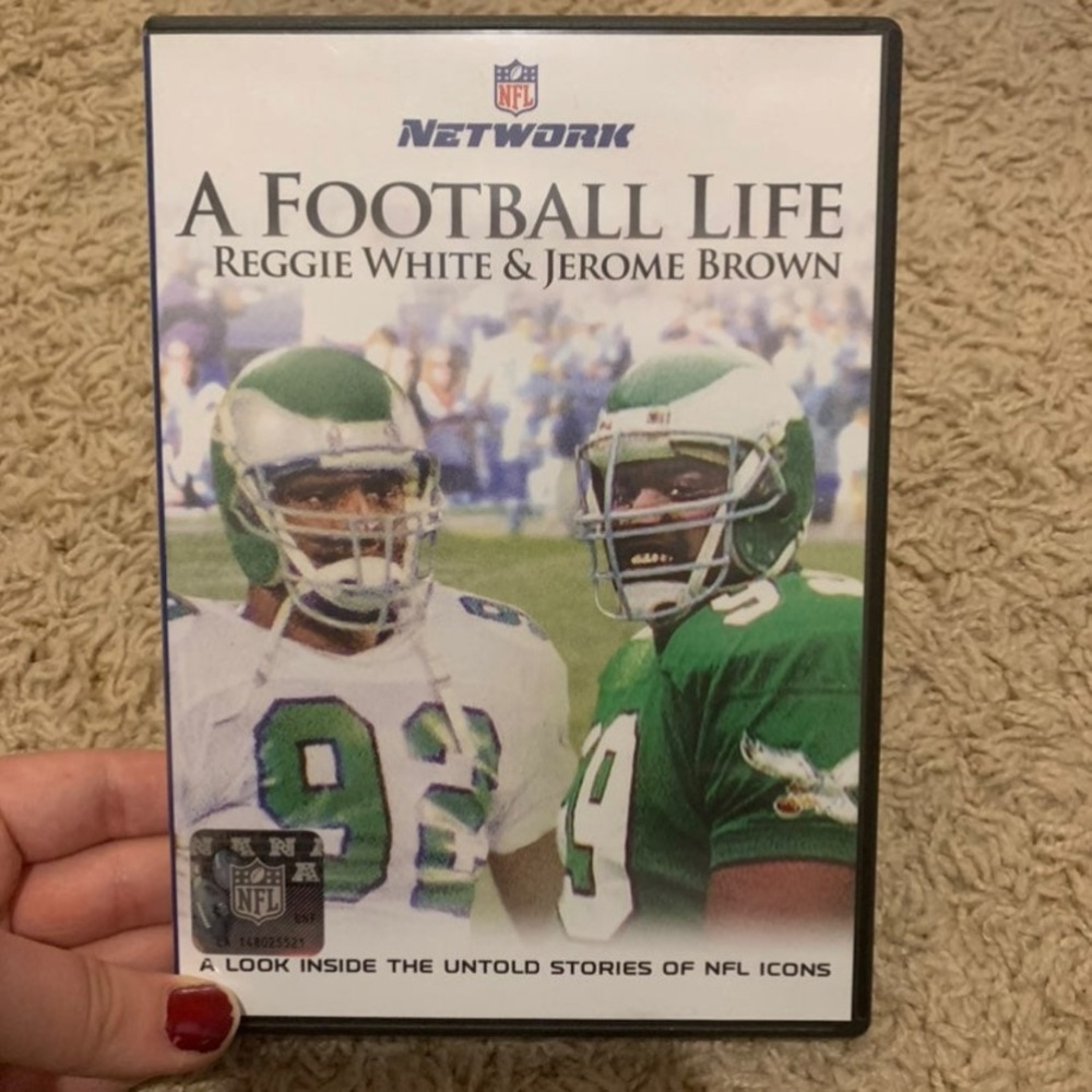 A football life NFL network Reggie white & jerome brown dvd